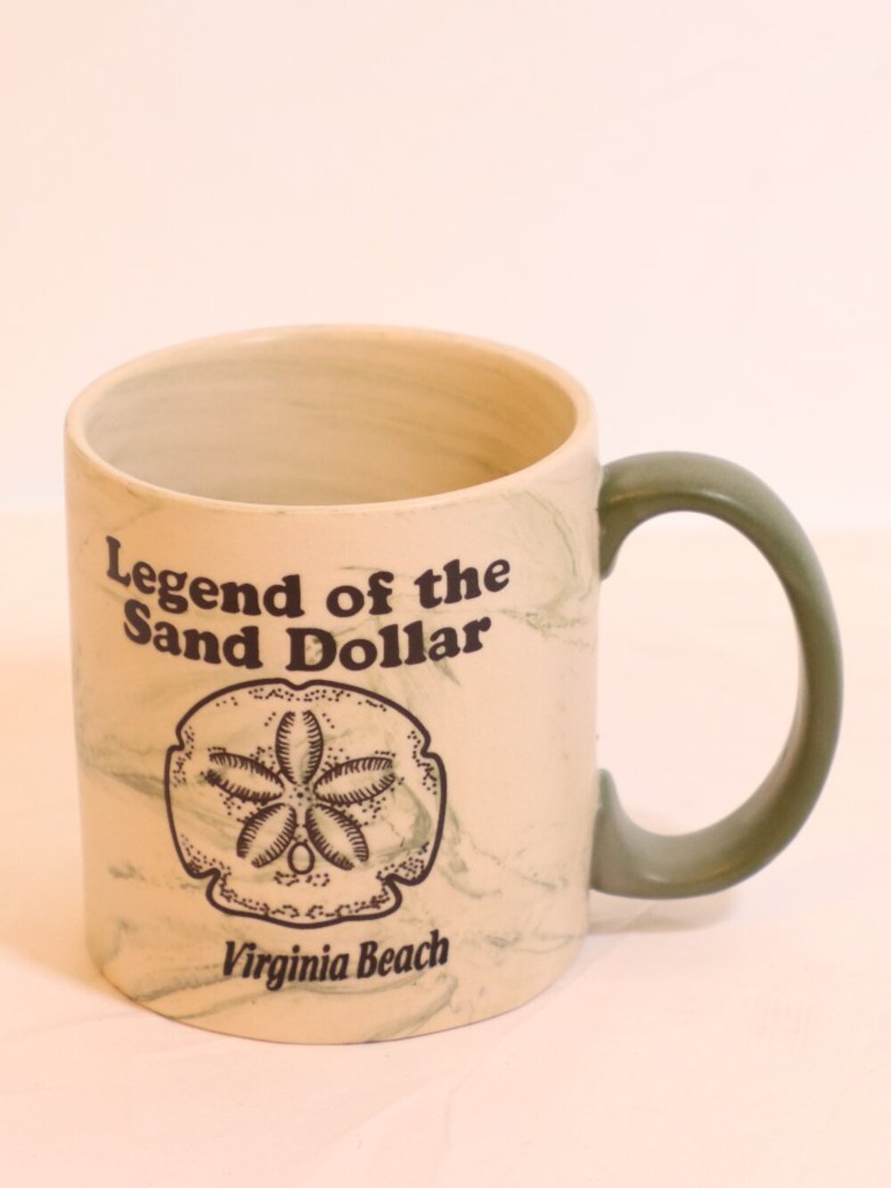 Legend of the Sand Dollar Virginia Beach Ceramic Mug